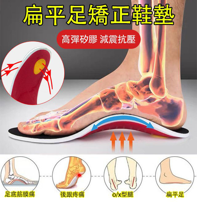運動減震鞋墊